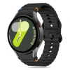 Ремінець Tech-Protect Silicone Sport для Samsung Galaxy Watch 4/5/5 Pro/6/7/FE Black (5906302313389)