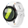 Ремінець Tech-Protect Silicone Sport для Samsung Galaxy Watch 4/5/5 Pro/6/7/FE White (5906302313396)