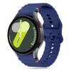 Ремінець Tech-Protect Silicone Sport для Samsung Galaxy Watch 4/5/5 Pro/6/7/FE Navy Blue (5906302313433)