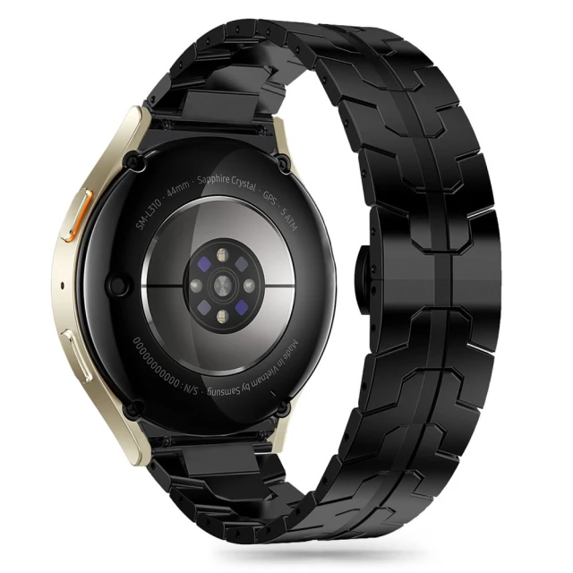 Ремінець Tech-Protect Stainless Line для Samsung Galaxy Watch FE/4/5/5 Pro/6/7 Black (5906302313563)