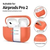 Чохол для навушників Tech-Protect Silicone для AirPods Pro 2 | 1 Neon Orange (5906302313716)