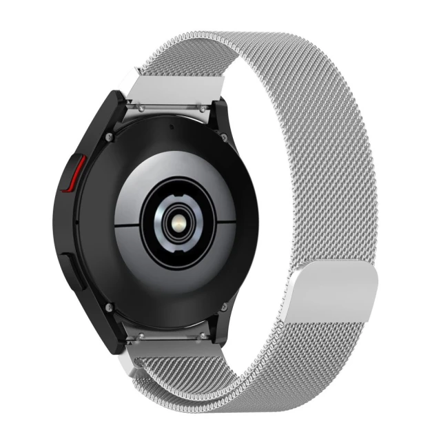 Ремешок Tech-Protect Milaneseband для Samsung Galaxy Watch 7/6/5 Pro/5/4/FE Silver (5906302313778)