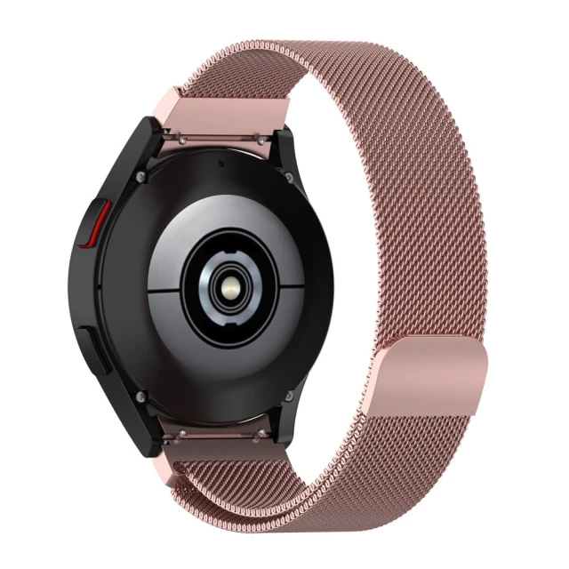 Ремінець Tech-Protect Milaneseband для Samsung Galaxy Watch 7/6/5 Pro/5/4/FE Rose Gold (5906302313792)