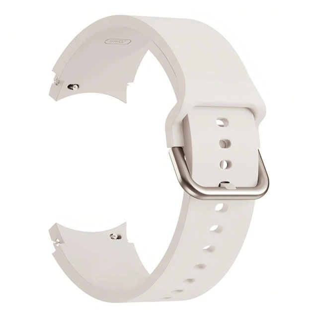 Ремешок Tech-Protect Silicone для Samsung Galaxy Watch 4/5/5 Pro/6/7/FE Starlight (5906302313815)