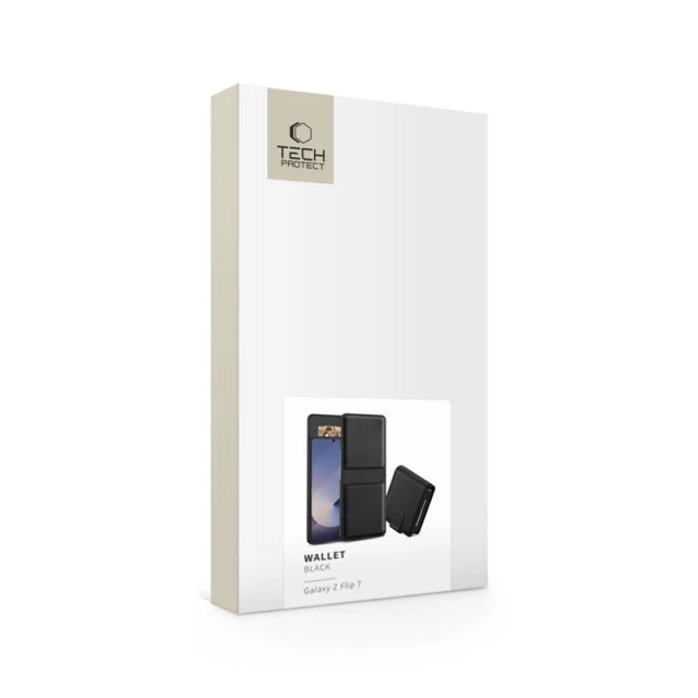 Магнітний гаманець Tech-Protect Wallet для Samsung Galaxy Flip7 (F766) Black (5906302318346)