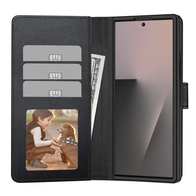 Чохол-книжка Tech-Protect Wallet для Samsung Galaxy Fold7 (F966) Black (5906302318353)