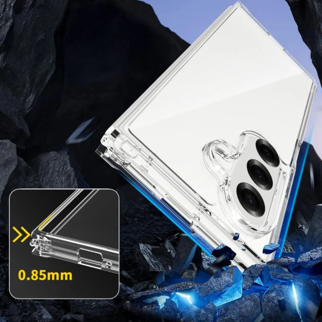 Чохол Tech-Protect FlexAir Hybrid для Samsung Galaxy Fold7 (F966) Clear (5906302318377)