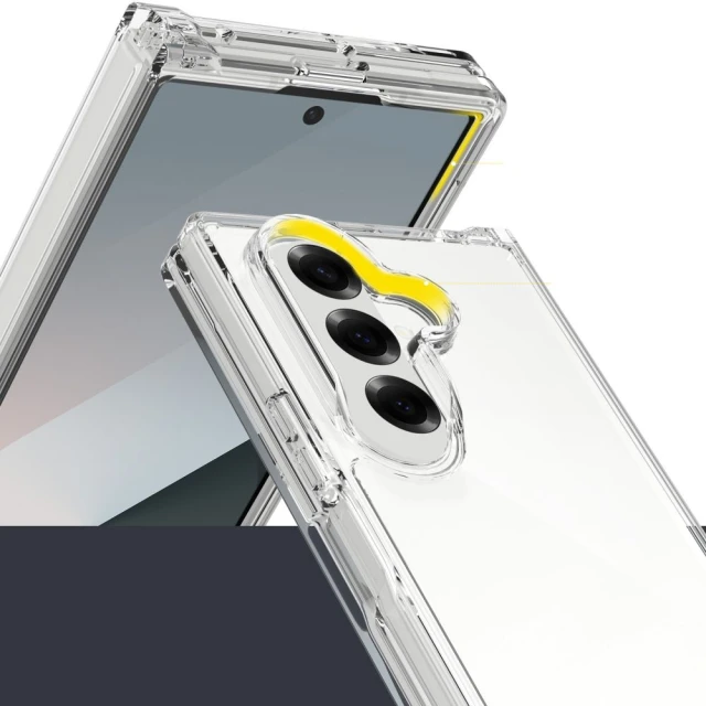 Чохол Tech-Protect FlexAir Hybrid для Samsung Galaxy Fold7 (F966) Clear (5906302318377)