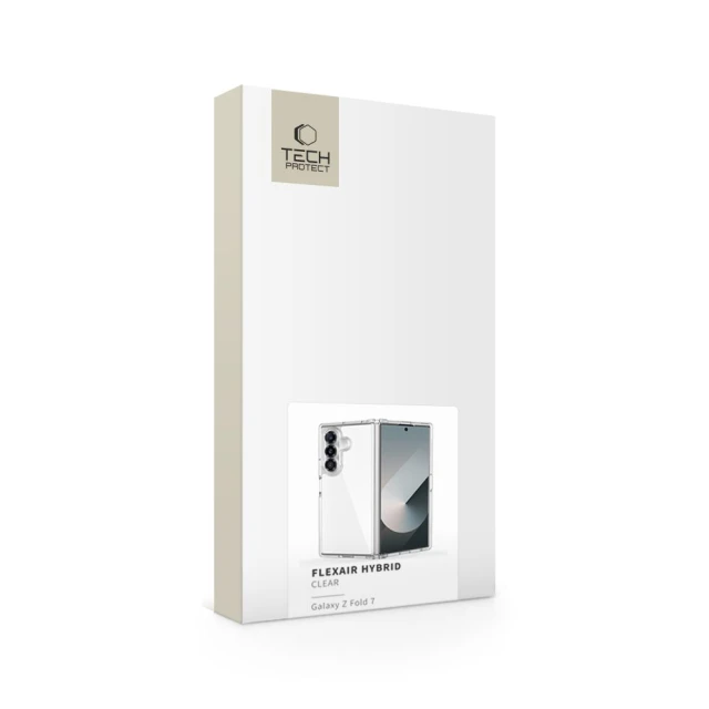 Чохол Tech-Protect FlexAir Hybrid для Samsung Galaxy Fold7 (F966) Clear (5906302318377)