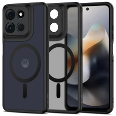 Чехол Tech-Protect MagMat для Motorola Moto G56 5G Matte Black with MagSafe (5906302318414)