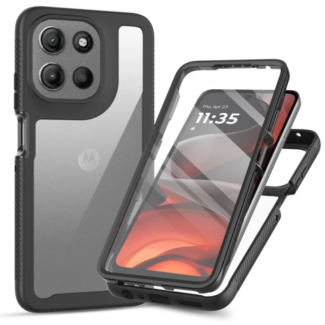 Чохол Tech-Protect Defense для Motorola Moto G56 5G Black (5906302318438)