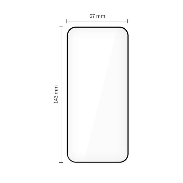 Захисне скло Tech-Protect Quick Set+ для iPhone 12 | 12 Pro Black (2 pack) (5906302318568)