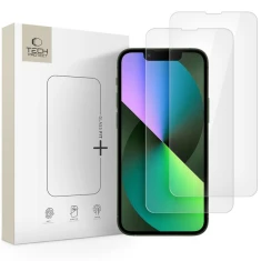 Захисне скло Tech-Protect Glass Fit+ для iPhone 13 mini Clear (2 pack) (5906302318575)