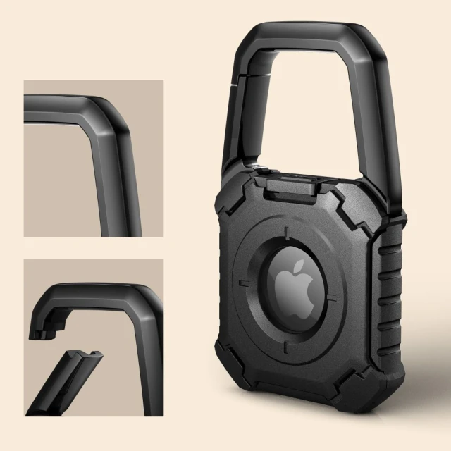 Чохол Tech-Protect Kevlar для Apple AirTag 2 | 1 Black (5906302318599)