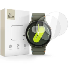Захисне скло Tech-Protect Glass Fit+ для Samsung Galaxy Watch 7 | 6 | 5 | 4 44 mm Clear (2 pack) (5906302318643)