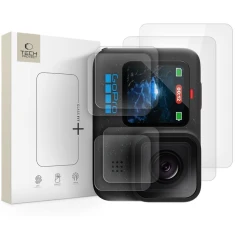 Захисне скло Tech-Protect Glass Fit+ для GoPro Hero 12 | 11 | 10 | 9 Clear (2 pack) (5906302318681)