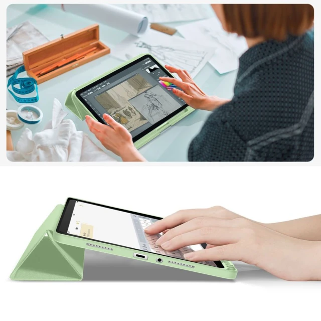 Чохол Tech-Protect SC Pen для Xiaomi Redmi Pad 2 Matcha Green (5906302318704)