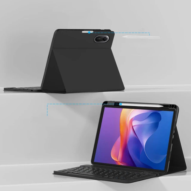 Чохол Tech-Protect SC Pen + Keyboard для Xiaomi Redmi Pad 2 Black (5906302318728)