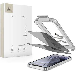 Захисне скло Tech-Protect Quick Set Spy+ для iPhone 12 | 12 Pro Privacy (2 pack) (5906302318742)
