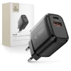 Сетевое зарядное устройство для Tech-Protect NCA30 QC/PD 30W USB-C | USB-A Black (5906302318780)