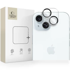 Захисне скло Tech-Protect для камери iPhone 15 Plus | 15 | 14 Plus | 14 Cam Fit+ Clear (5906302318797)