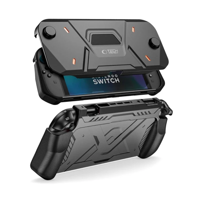 Чехол Tech-Protect Carbonox для Nintendo Switch 2 Black (5906302318971)