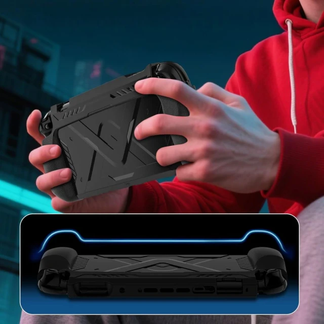 Чехол Tech-Protect Carbonox для Nintendo Switch 2 Black (5906302318971)