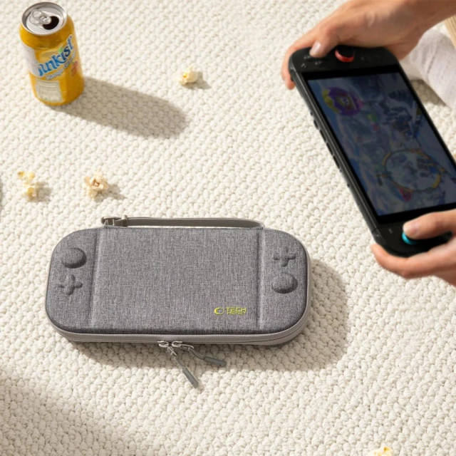 Чехол Tech-Protect Slim Pouch для Nintendo Switch 2 Dark Grey (5906302318995)
