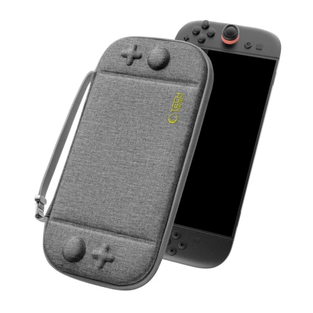 Чехол Tech-Protect Slim Pouch для Nintendo Switch 2 Dark Grey (5906302318995)
