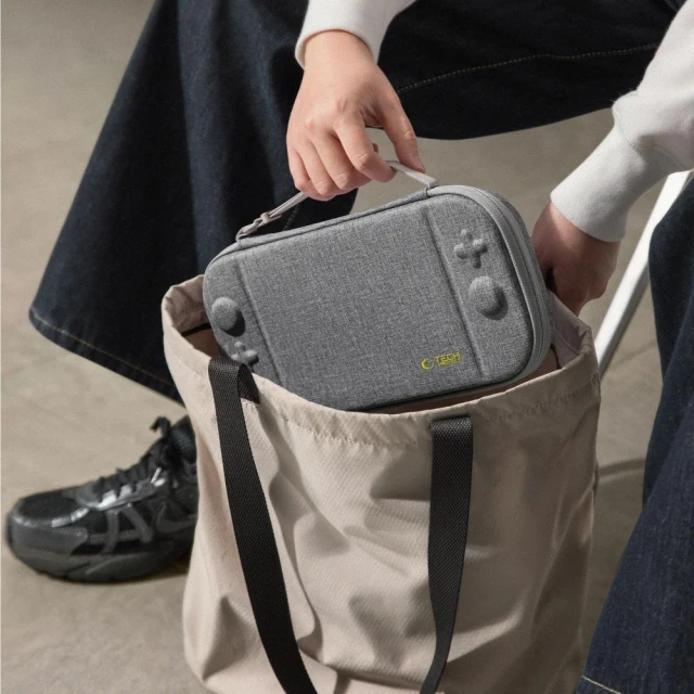 Чехол Tech-Protect Slim Pouch для Nintendo Switch 2 Dark Grey (5906302318995)