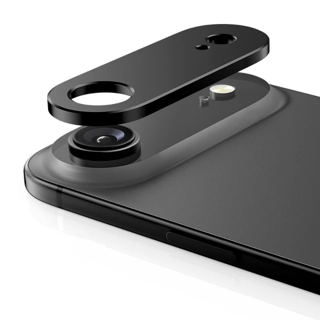 Захисне скло Tech-Protect для камери iPhone 17 Air CamAlloy Fit+ Black (5906302319121)