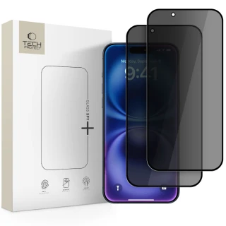 Захисне скло Tech-Protect Glass Spy+ для iPhone 17 Air Privacy (2 pack) (5906302319312)