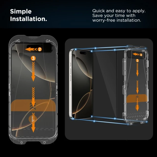 Захисне скло Tech-Protect Quick Set+ для iPhone 17 Black (2 pack) (5906302319336)