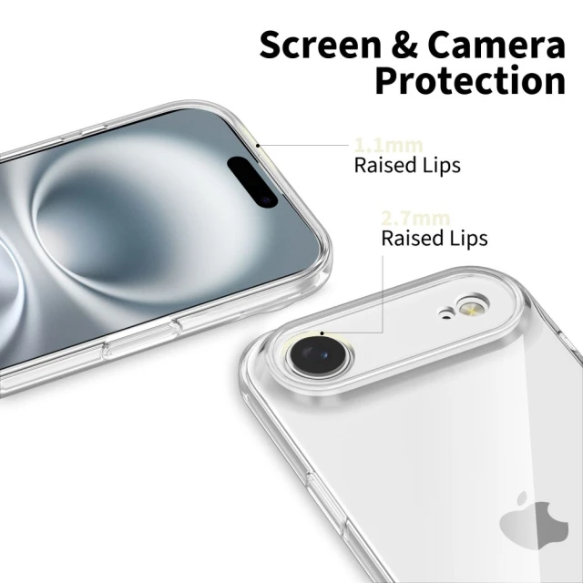 Чохол Tech-Protect FlexAir для iPhone 17 Air Clear (5906302319381)
