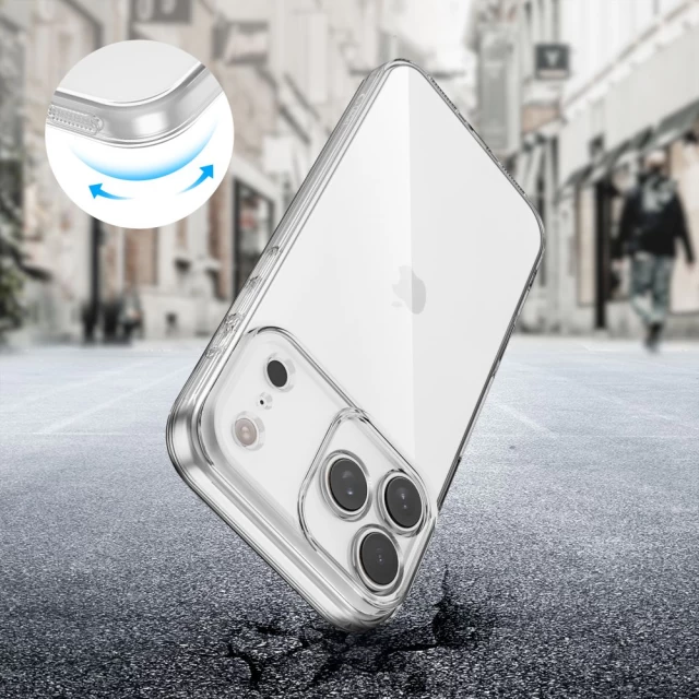 Чехол Tech-Protect FlexAir для iPhone 17 Pro Clear (5906302319398)