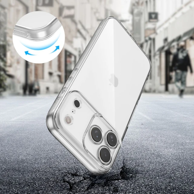 Чехол Tech-Protect FlexAir для iPhone 17 Pro Max Clear (5906302319404)
