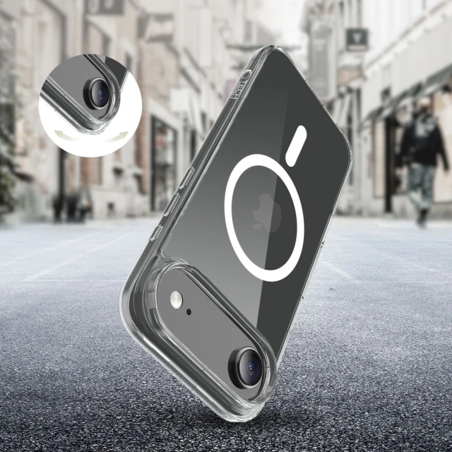 Чохол Tech-Protect FlexAir Hybrid для iPhone 17 Air Clear with MagSafe (5906302319466)
