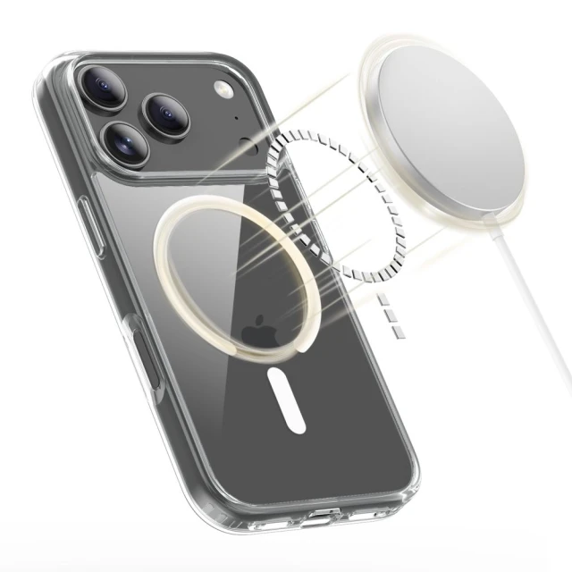 Чохол Tech-Protect FlexAir Hybrid для iPhone 17 Pro Max Clear with MagSafe (5906302319480)