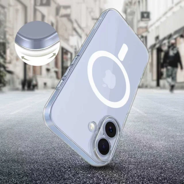 Чохол Tech-Protect FlexAir для iPhone 17 Clear with MagSafe (5906302319497)