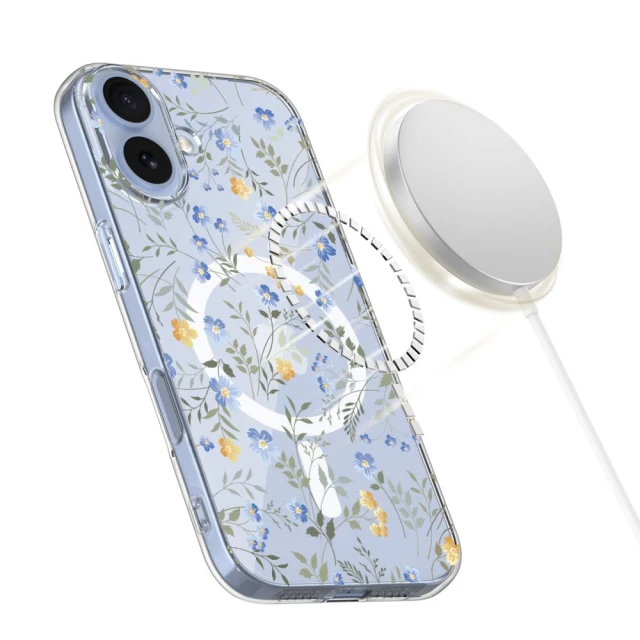 Чохол Tech-Protect FlexAir для iPhone 17 Spring Flowers with MagSafe (5906302319572)