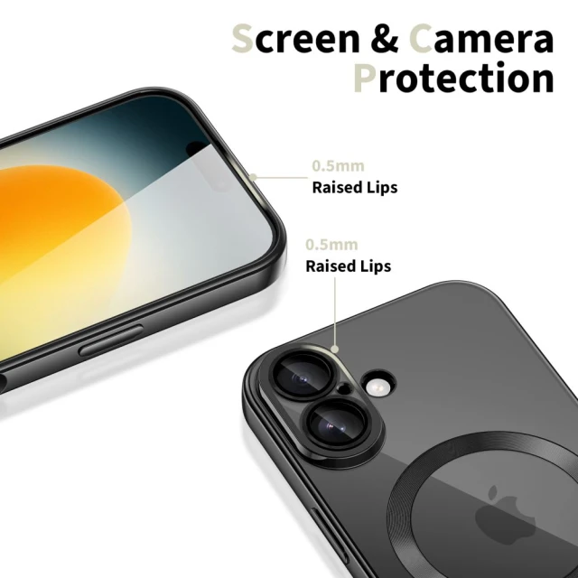 Чохол Tech-Protect MagFlex для iPhone 17 Shiny Black with MagSafe (5906302319657)