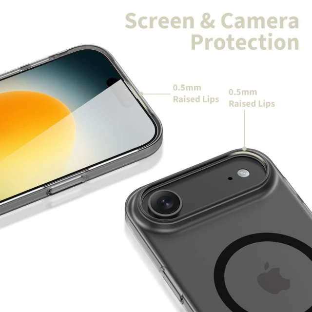 Чохол Tech-Protect MagSlim для iPhone 17 Air Matte Black with MagSafe (5906302319749)
