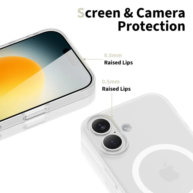 Чохол Tech-Protect MagSlim для iPhone 17 Matte White with MagSafe (5906302319770)
