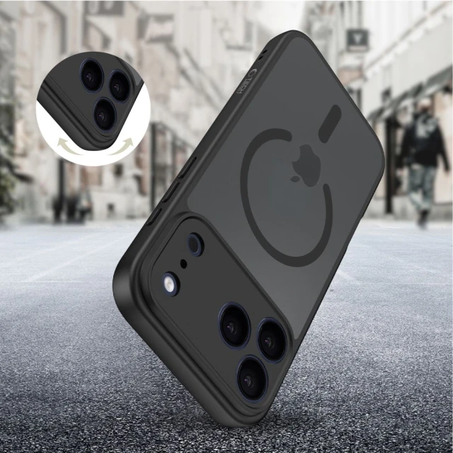Чехол Tech-Protect BasicMag для iPhone 17 Pro Black with MagSafe (5906302319831)