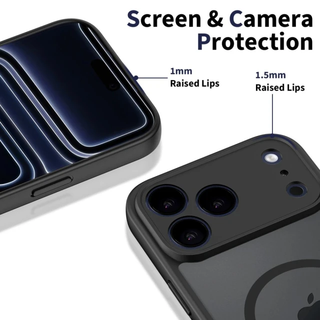 Чехол Tech-Protect BasicMag для iPhone 17 Pro Black with MagSafe (5906302319831)