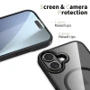 Чохол Tech-Protect MagMat для iPhone 17 Black Clear with MagSafe (5906302319893)