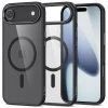 Чохол Tech-Protect MagMat для iPhone 17 Air Black Clear with MagSafe (5906302319909)