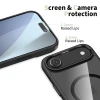 Чохол Tech-Protect MagMat для iPhone 17 Air Black Clear with MagSafe (5906302319909)