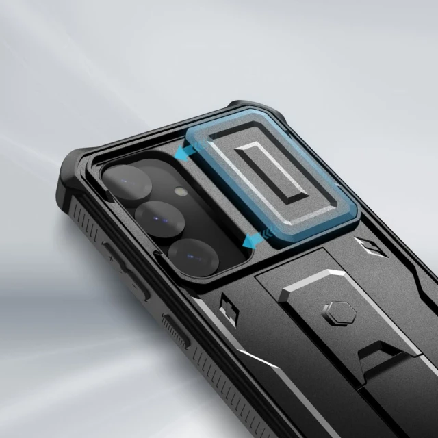 Чохол Tech-Protect Kevlar Cam+ для Samsung Galaxy S25 Plus (S936) Black (5906302321735)