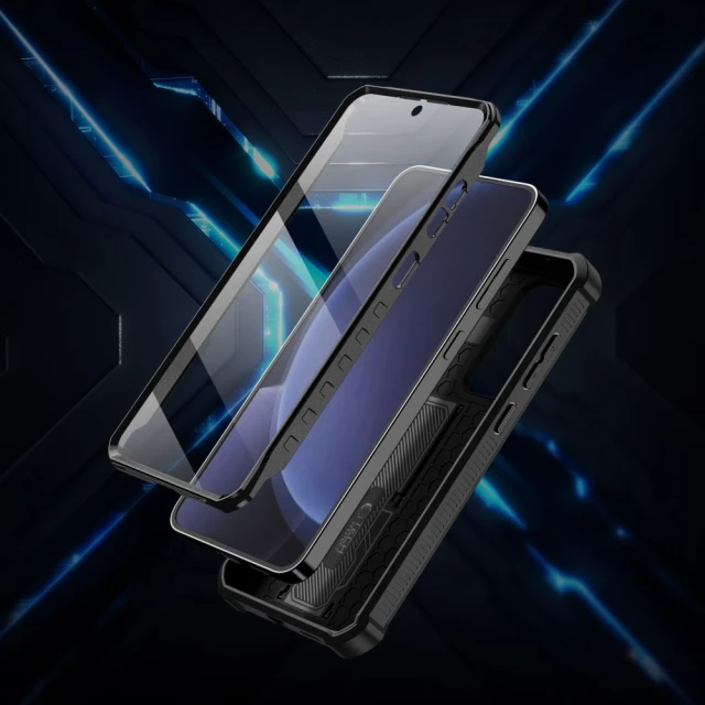 Чохол Tech-Protect Kevlar Cam+ для Samsung Galaxy S25 Plus (S936) Black (5906302321735)